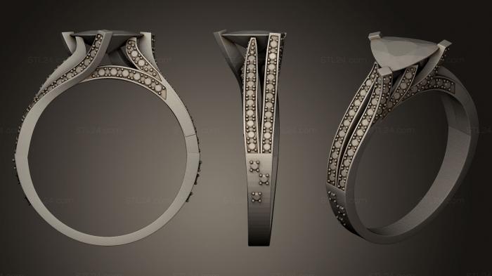 Jewelry rings (ring 52, JVLRP_0154) 3D models for cnc